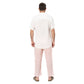 Pantaloni lunghi estivi in cotone con coulisse