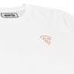 T-shirt ricamata Pizza Love in cotone biologico