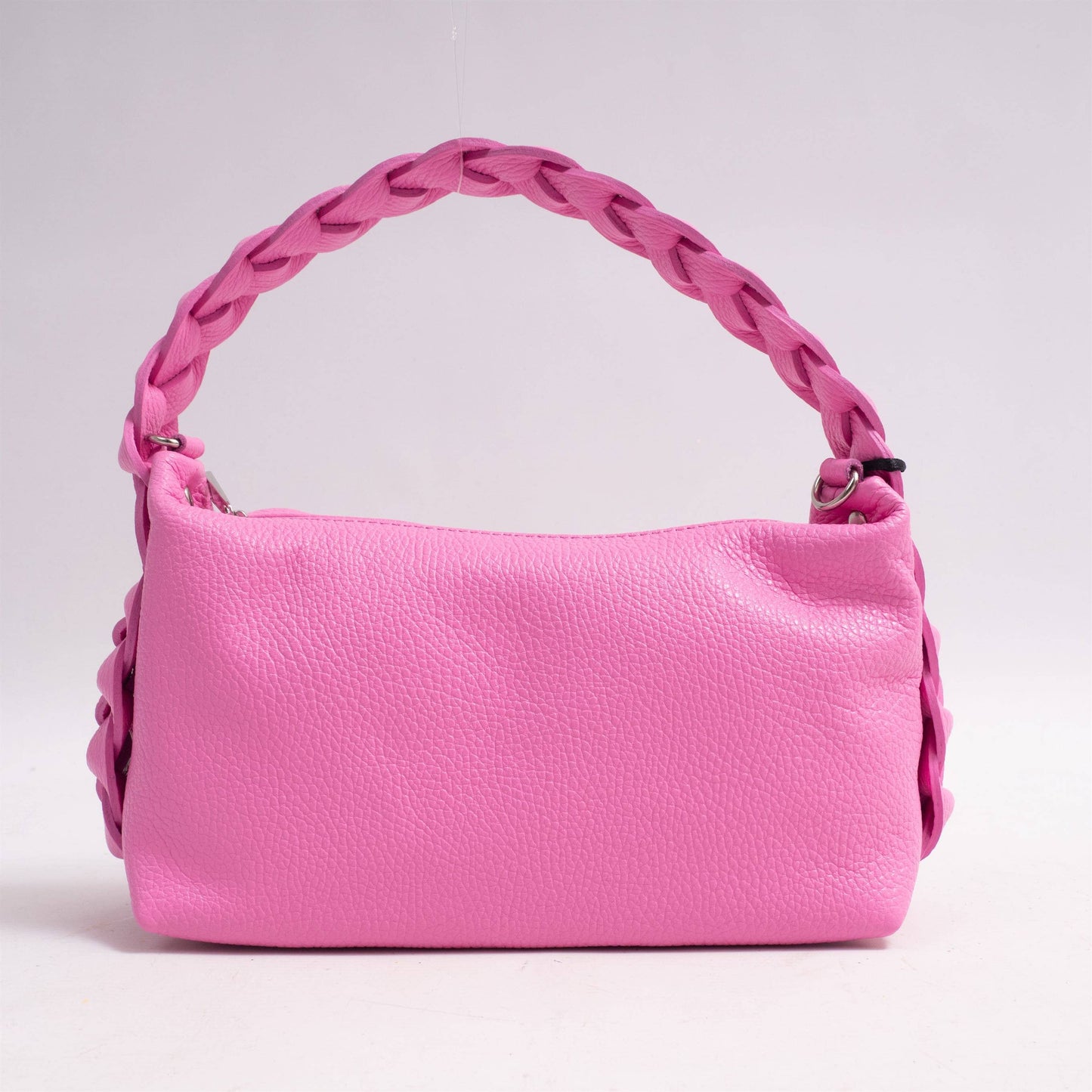 Borsa a tracolla intrecciata in pelle