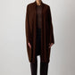 Cardigan oversize in maglia con tasca