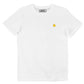 T-shirt Anatra Gialla Ricamata in Cotone Biologico