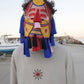 Camicia oversize Duality bicolor a righe