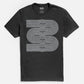 T-shirt uomo Side Winder nera