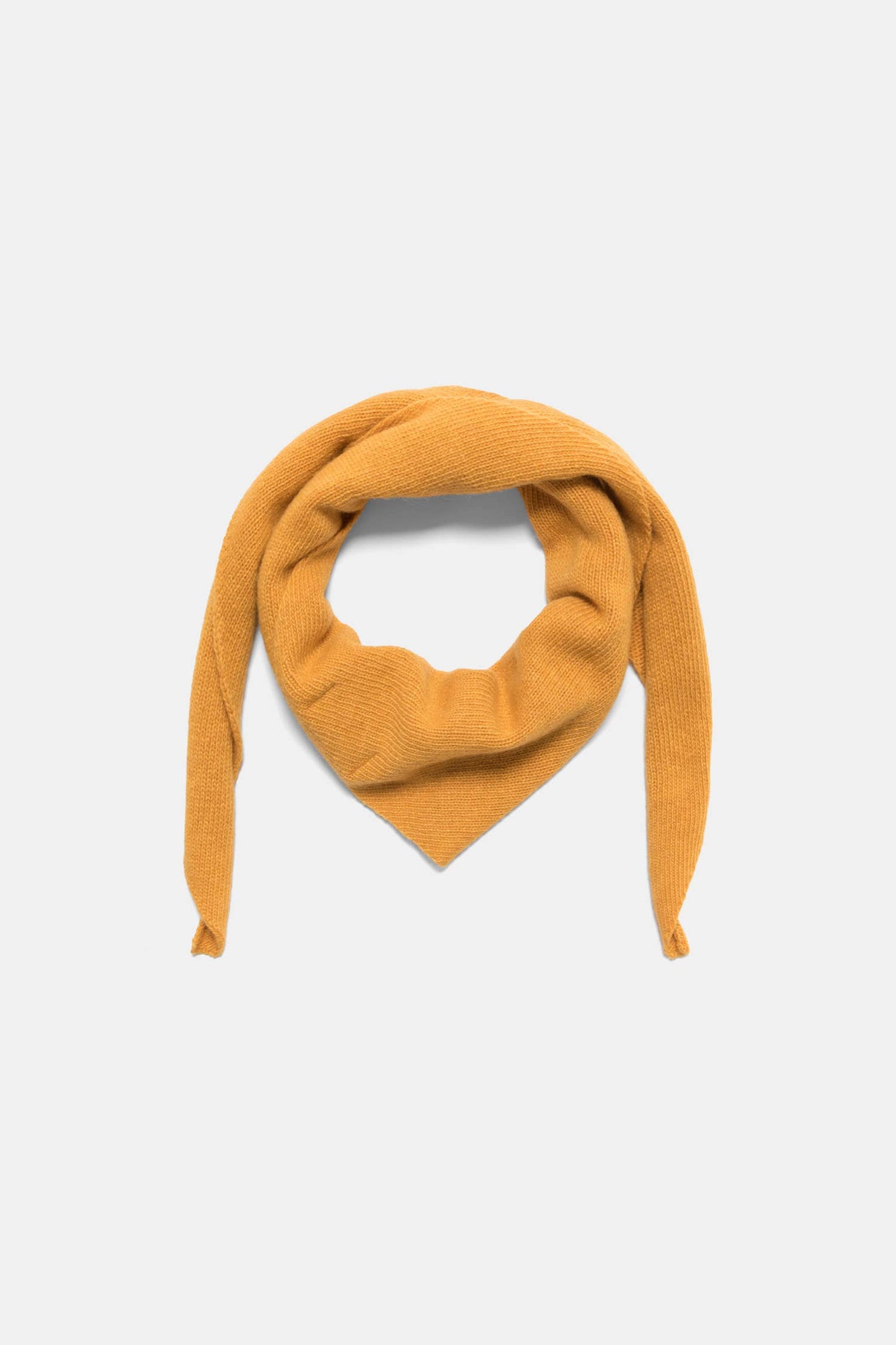 Sciarpa triangolare in maglia