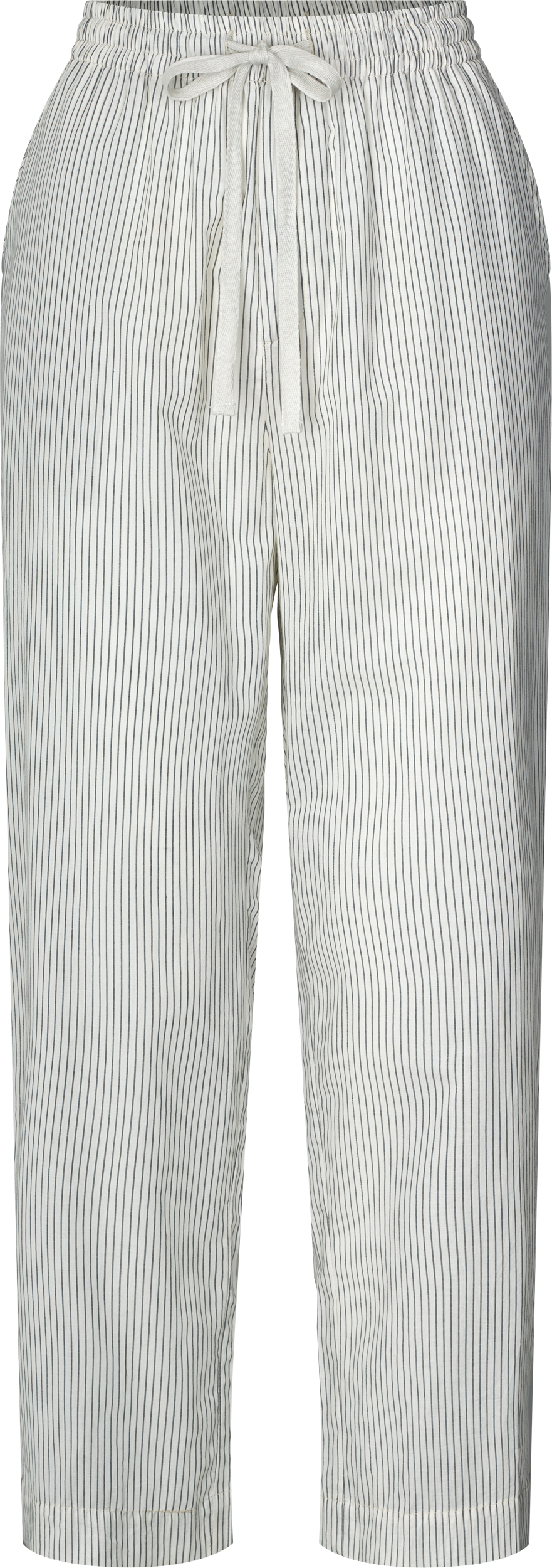 Pantaloni Savita in cotone biologico a righe