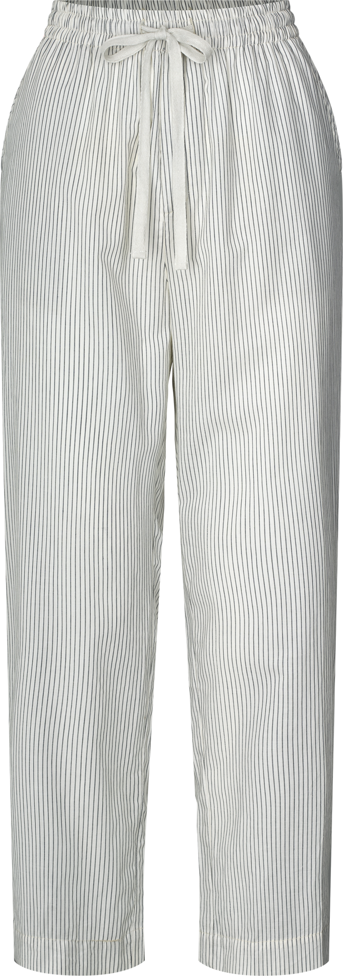 Pantaloni Savita in cotone biologico a righe