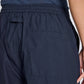 Pantaloni Thilde in popeline di cotone biologico Blu mezzanotte