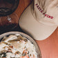 Cappello ricamato “Pasta e Vino” in cotone