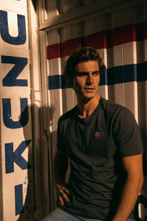 T-shirt Chamonix in cotone biologico con stampa