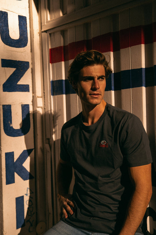 T-shirt Chamonix in cotone biologico con stampa