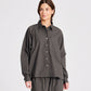 Camicia corta in popeline con maniche raglan Bella