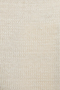 Maglione in maglia con bottoni asimmetrici ecru