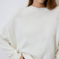 Maglione oversize tinta unita