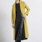 Cappotto lungo con cintura