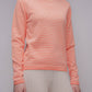 Maglione girocollo a righe in cotone Pima