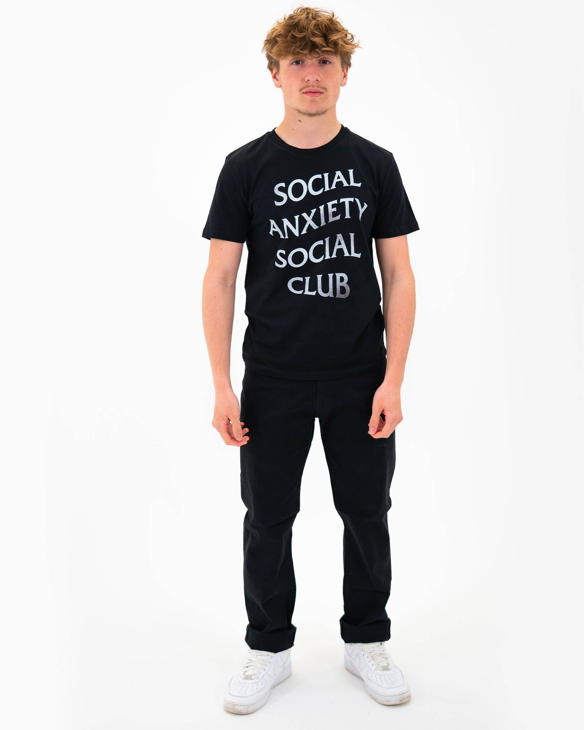T-shirt streetwear “Social Anxiety Social Club”