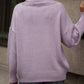 Maglia Dolcevita Oversize in Maglia Lavorata