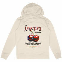 Felpa con cappuccio unisex in cotone biologico Aperitivo Social Club