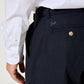 Pantaloni Palermo in flanella blu navy