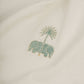 T-shirt oversize pesante in cotone biologico con ricamo e stampa Hotel del Sol