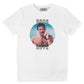 T-shirt in cotone biologico con stampa vintage "Back In The Days"