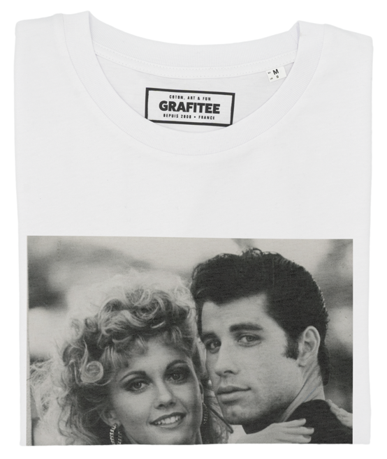 T-shirt vintage Grease Danny & Sandy
