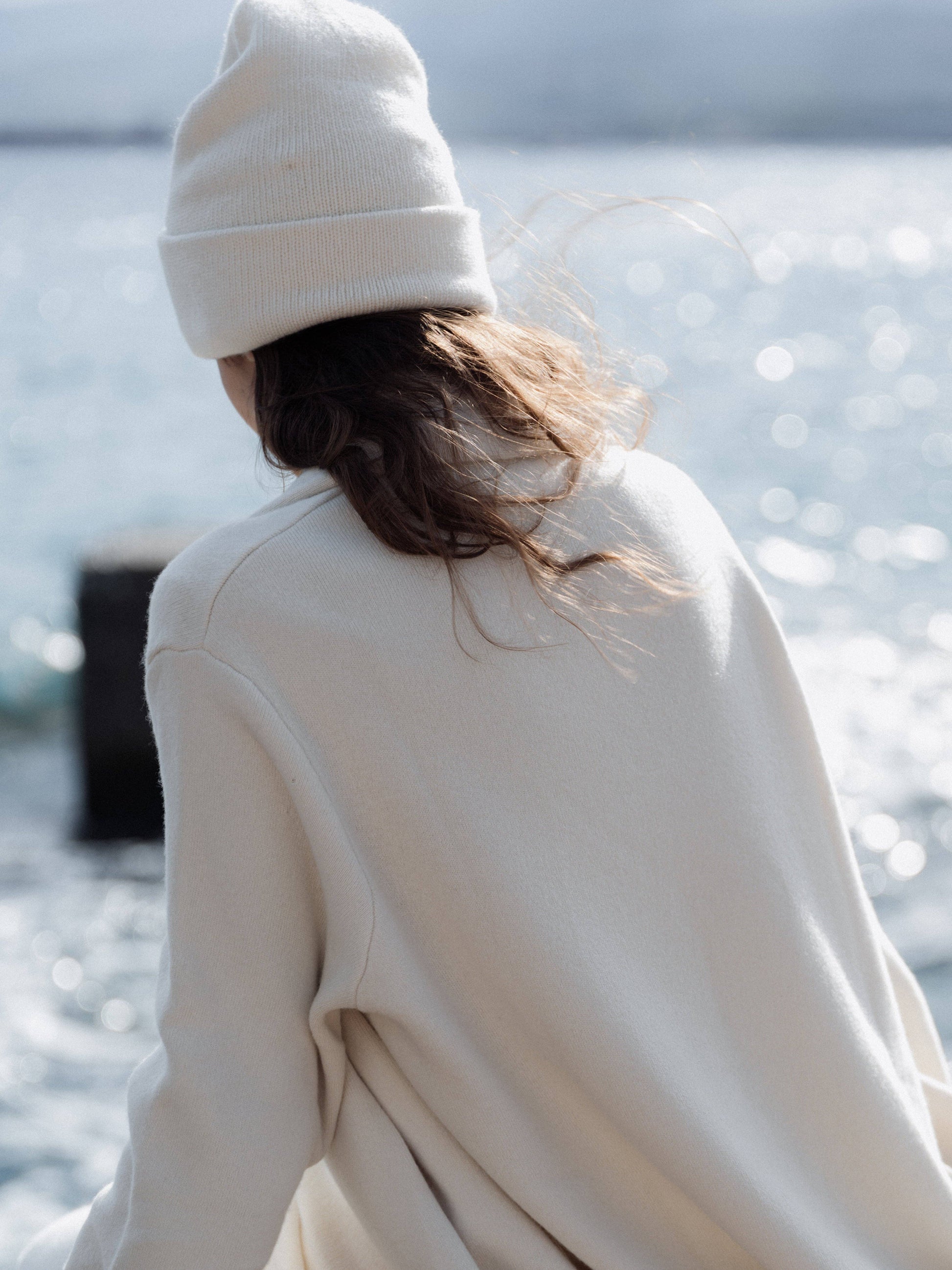Cappotto maxi in misto cashmere con cintura
