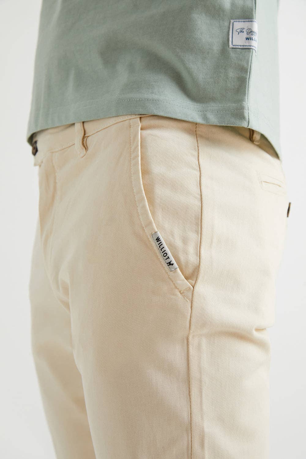 Pantaloni chino slim da uomo