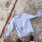Camicia oversize in twill blu