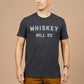 T-shirt uomo Whisky Will Do nera