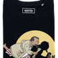 T-shirt nera pop culture Tony’s Adventures