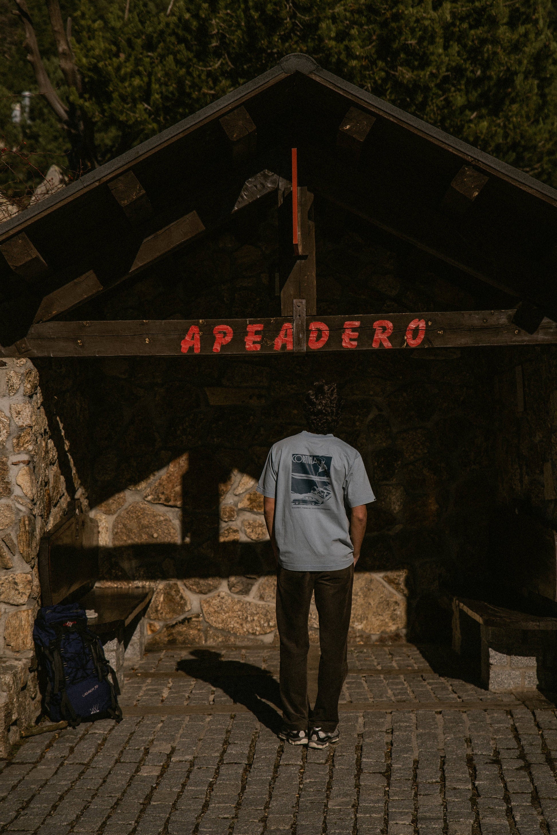 T-shirt oversize Cortina d’Ampezzo in cotone biologico