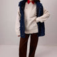 Maglione in maglia effetto vintage con dettagli distressed