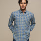 Camicia uomo in cotone 100% a quadri
