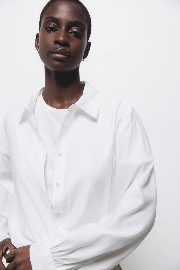 Camicia classica a maniche lunghe