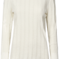 Maglia Thyra a manica lunga in cotone biologico Off White