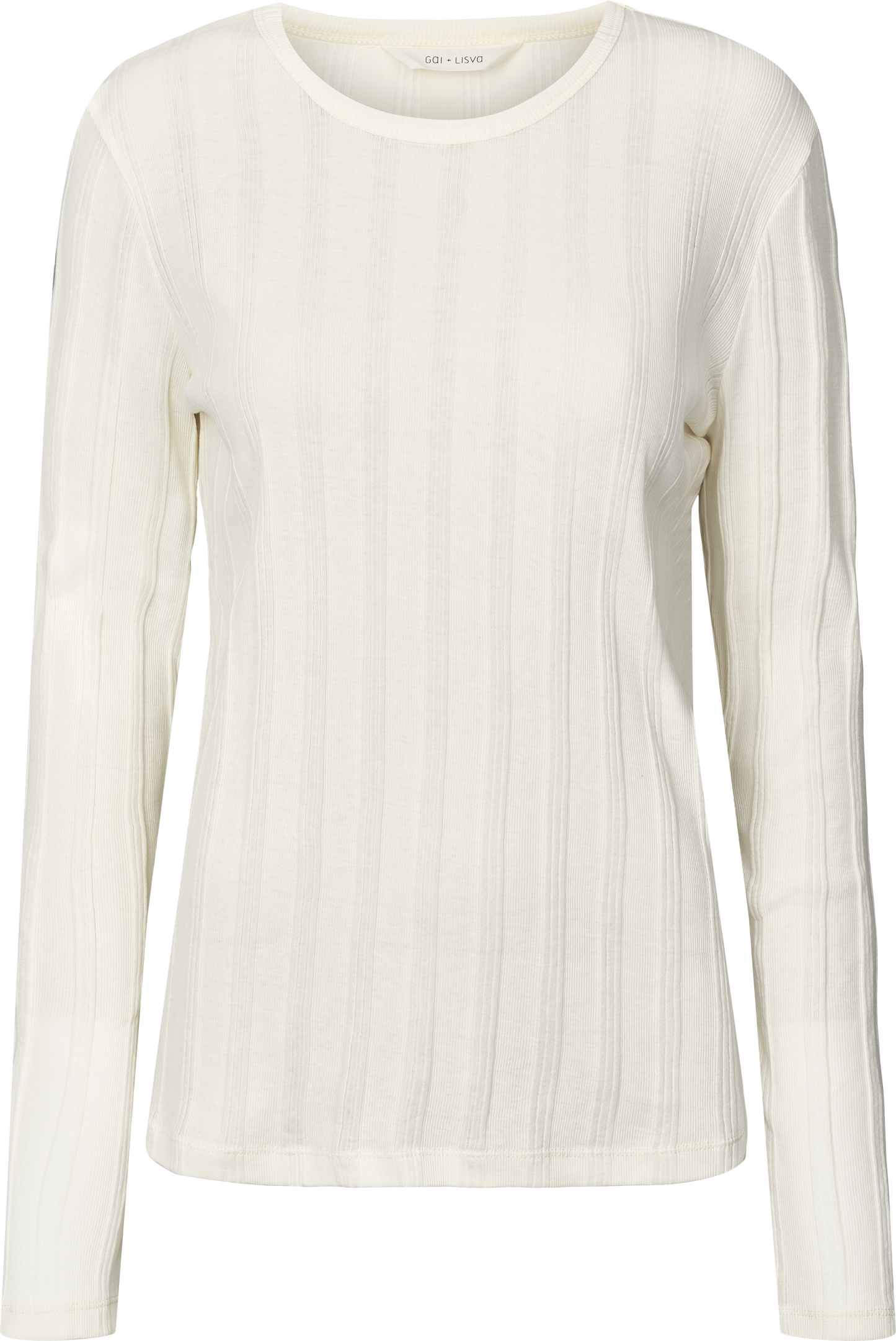 Maglia Thyra a manica lunga in cotone biologico Off White