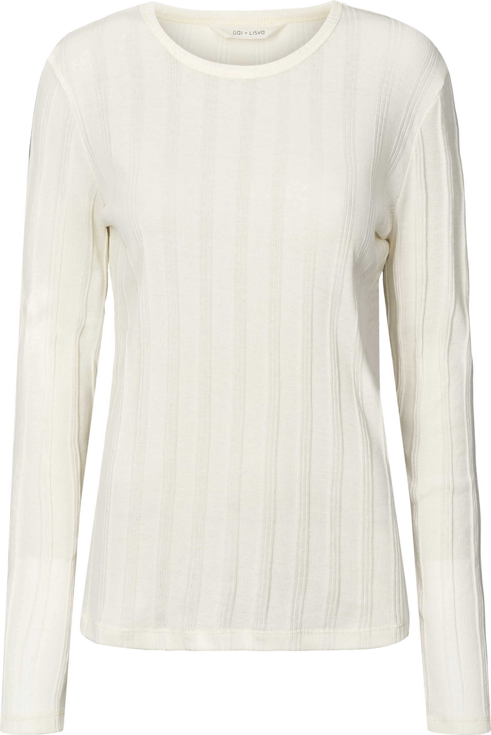 Maglia Thyra a manica lunga in cotone biologico Off White