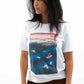 T-shirt unisex in cotone biologico con stampa Floating Aladdin