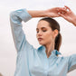 Camicia Oxford Antimacchia Azzurro Baby Blue