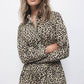 Abito camicia animalier