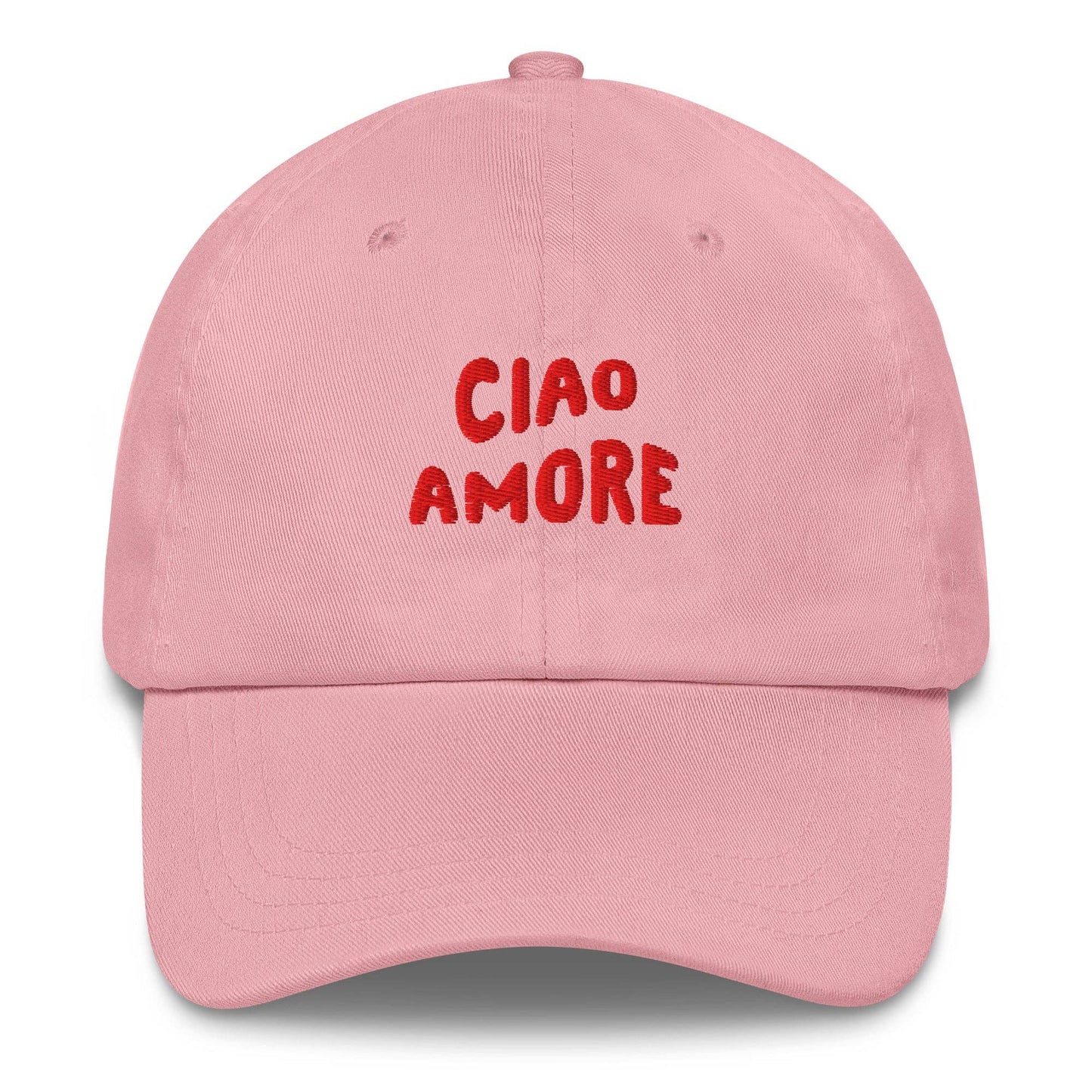 Cappellino da baseball "Ciao Amore" ricamato