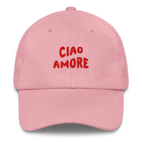 Cappellino da baseball "Ciao Amore" ricamato