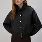 Giacca bomber jacquard