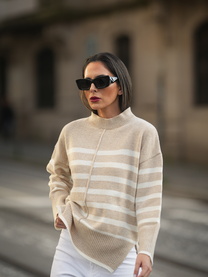 Maglione a righe Nervo in lana