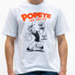 T-shirt vintage Popeye il marinaio in cotone biologico