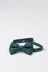 Papillon con stampa di cani multicolore