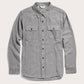 Camicia Lenon in chambray grigio ferro