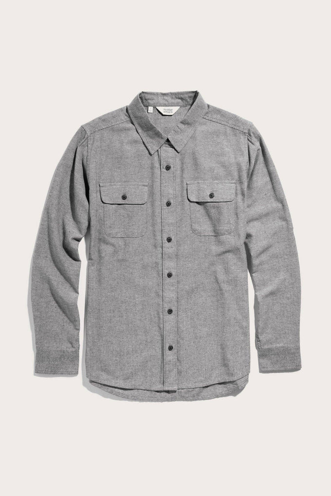 Camicia Lenon in chambray grigio ferro