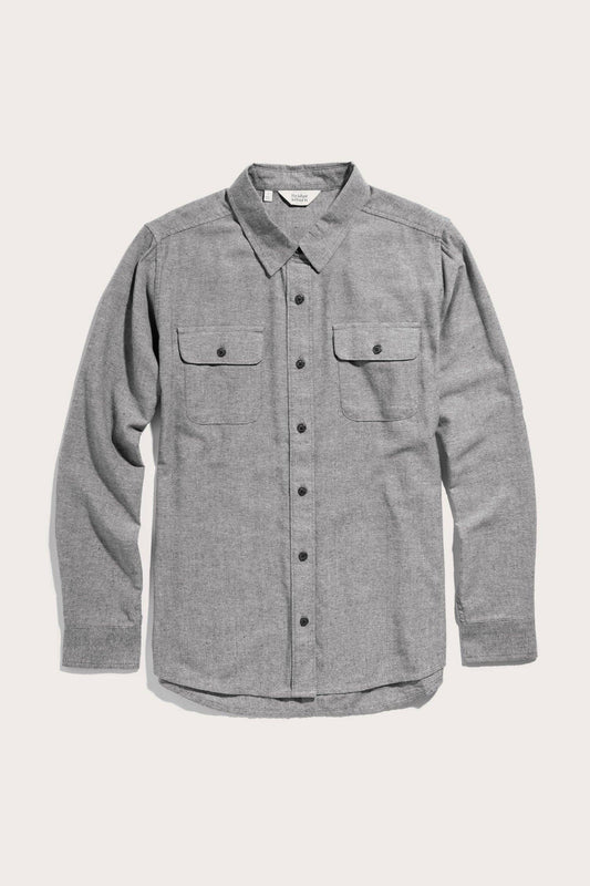 Camicia Lenon in chambray grigio ferro